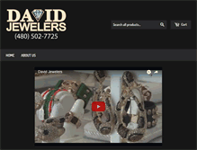 Tablet Screenshot of cavecreekjewelry.com